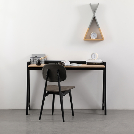 Birou Compas 123x53x80 cm, Negru - King Home [10]