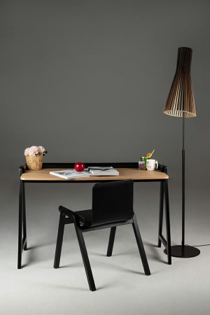 Birou Compas 123x53x80 cm, Negru - King Home [9]