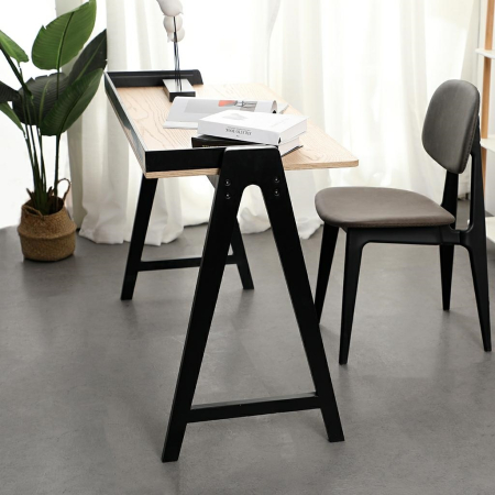 Birou Compas 123x53x80 cm, Negru - King Home [13]
