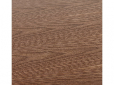 Birou premium MDF nuc Maral 180x90 cm, picioare negre metal, stil modern, OT00740WA - Kokoon [4]
