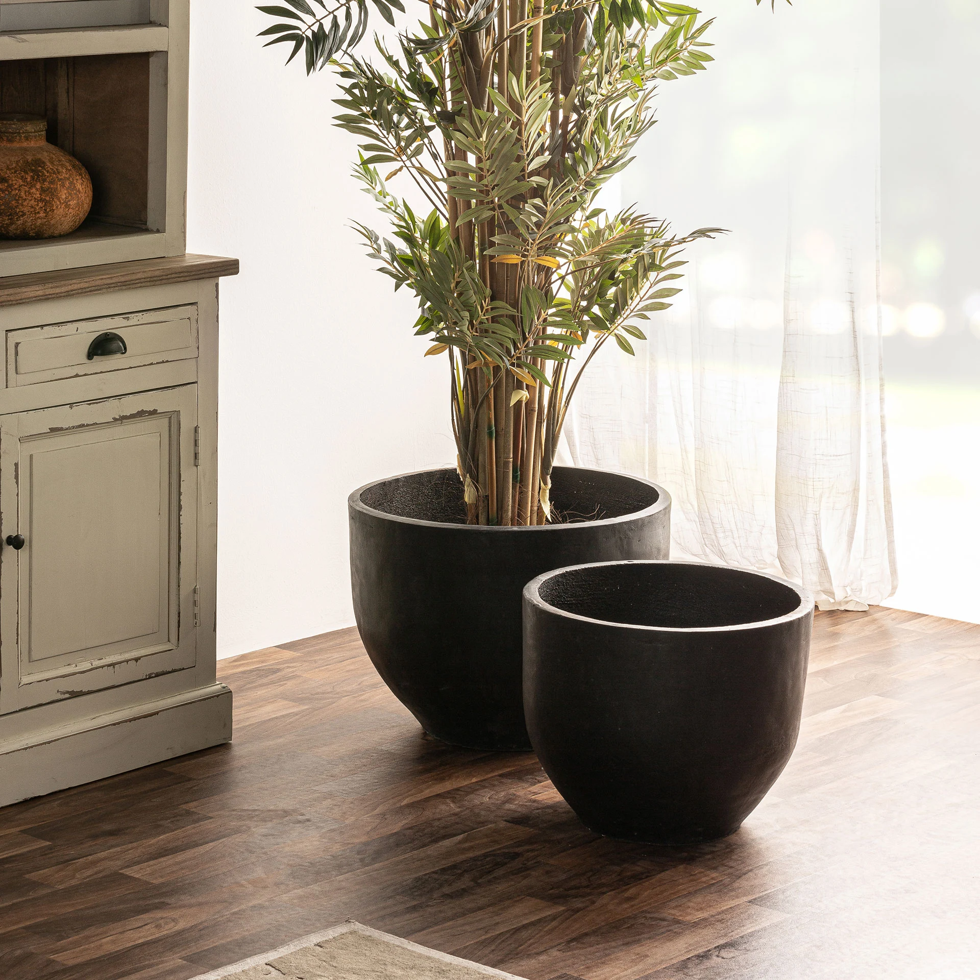 Vaza Decorativa din Teracota, Negru, Stil Contemporan - VicalHome 31839 [18]