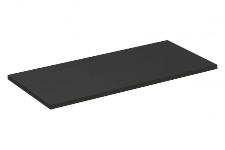 Produse - Blat baie 120 cm, negru mat, COMAD