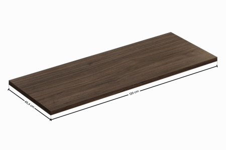 Blat Terra Villa 120 cm, PAL laminat, Nuc Villa - COMAD [3]