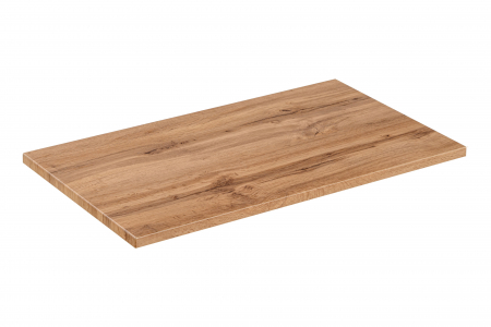Produse - Blat baie diferite dimensiuni MDF, culoare stejar pentru mastile de baie cu lavoar aplicat, gama ADEL COMAD