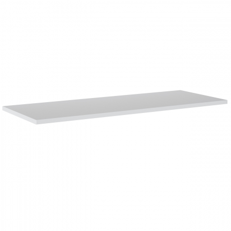 Produse - Blat baie, diferite dimensiuni, MDF alb, gama Adel White, pentru mastile de baie cu lavoar aplicat COMAD