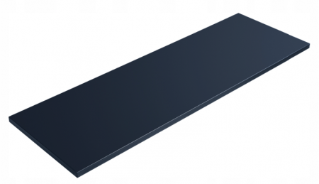 Blat baie, diferite dimensiuni, MDF, culoare bleumarin, pentru mastile de baie cu lavoar aplicat, gama Santa Fe Deep Blue COMAD [0]