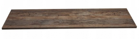 Blaturi - Blat baie, diferite dimensiuni, PAL, finisaj Stejar Vintage (Santa Fe Oak), pentru mastile de baie cu lavoar aplicat, COMAD