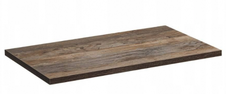 Produse - Blat baie diverse dimensiuni, PAL, finisaj Stejar Vintage, pentru masti de baie cu lavoar aplicat, gama Santa Fe Oak COMAD