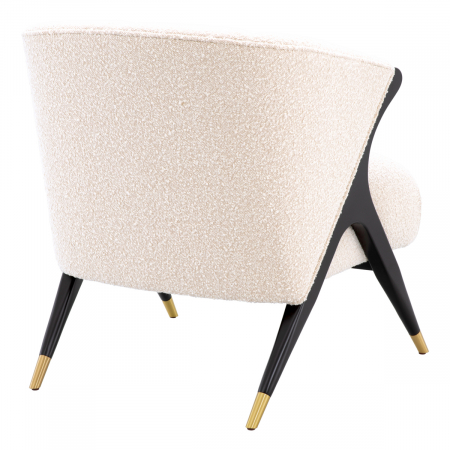   Scaun Pavone bouclé crem 116565 EICHHOLTZ [3]