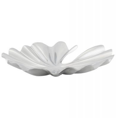 Elemente decor / Decoratiuni - Bol de design Argintiu BIDANG / Accesoriu Design Decorativ