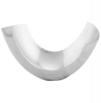 Bol decorativ de design ELMA XL Argintiu / Accesorii decorative moderne [1]