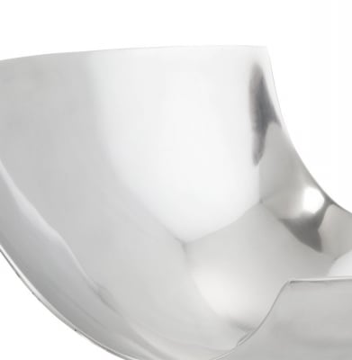 Bol decorativ de design ELMA XL Argintiu / Accesorii decorative moderne [5]