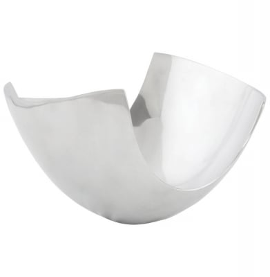 Bol decorativ de design ELMA XL Argintiu / Accesorii decorative moderne [3]