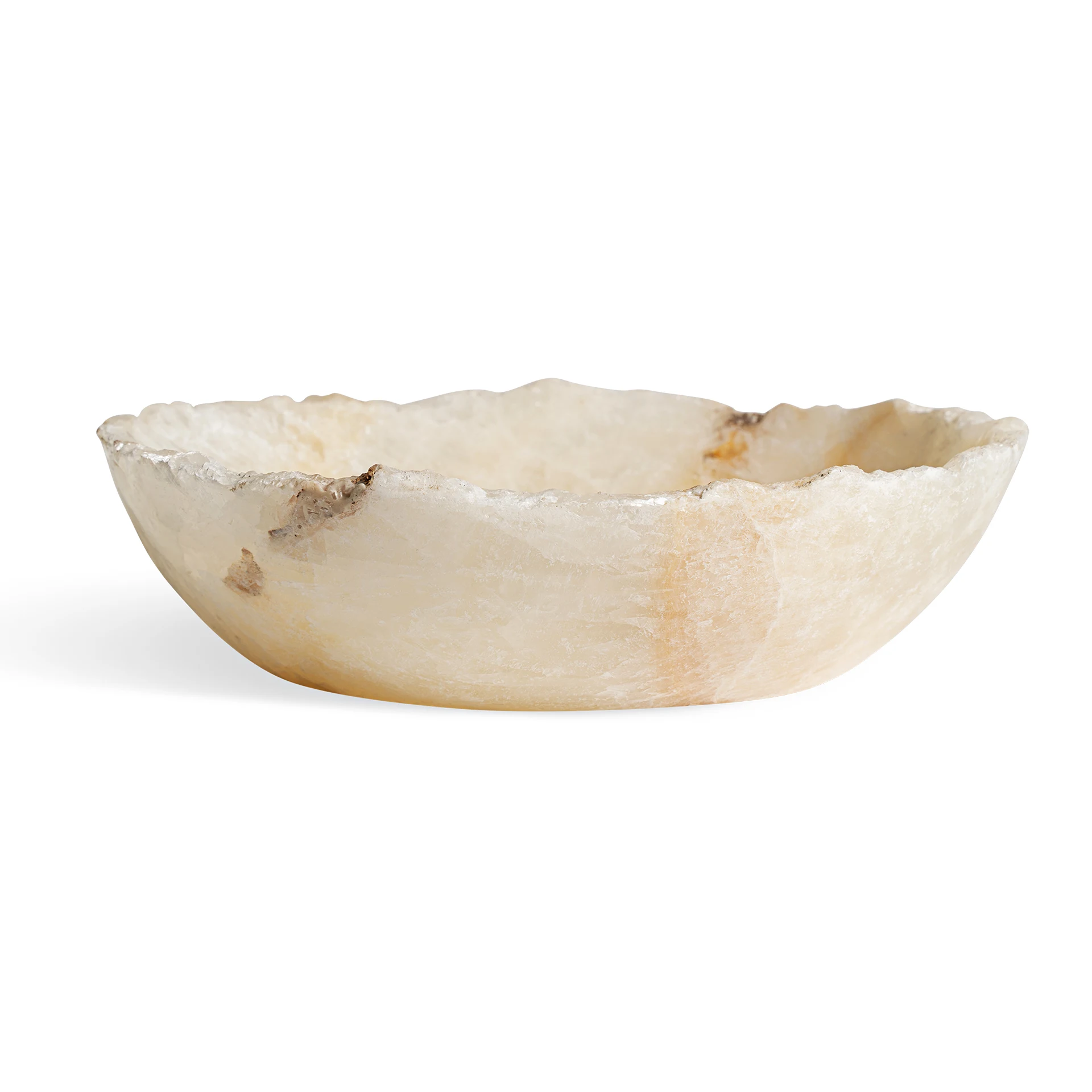 Bol Decorativ din Onix, Crem, 40x31x11 cm, Stil Nordic - VicalHome 36612 [0]