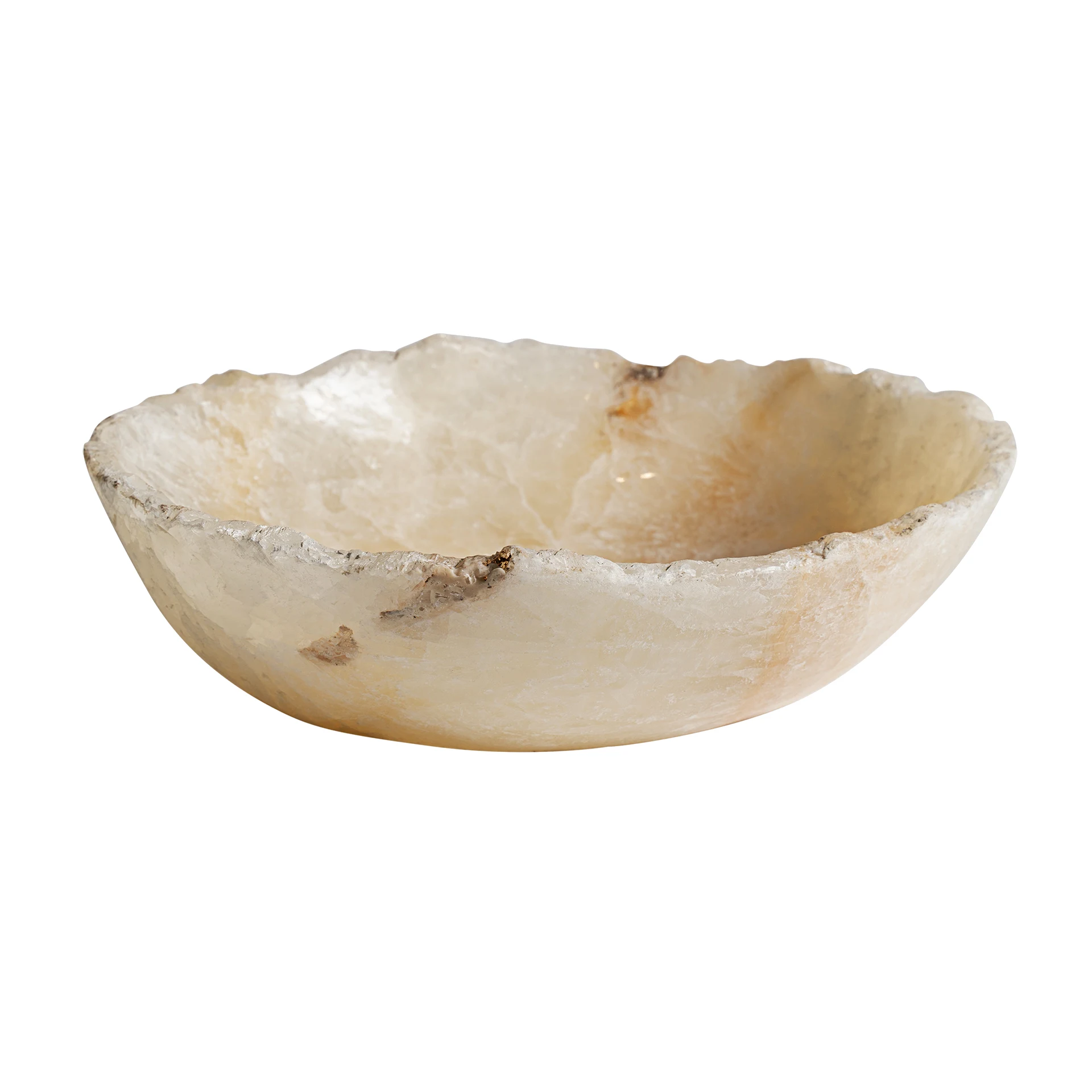 Bol Decorativ din Onix, Crem, 40x31x11 cm, Stil Nordic - VicalHome 36612 [7]