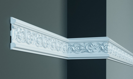 Brau decorativ din poliuretan CR732 - 11x2x200 cm [2]