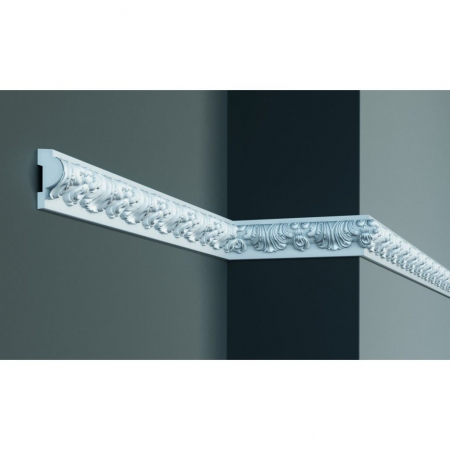 Produse - Brau decorativ din poliuretan CR742 - 6.1x3.3x200 cm
