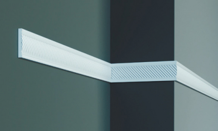 Produse - Brau decorativ din poliuretan CR901E - 6x0.8x244 cm