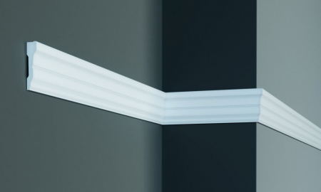Produse - Brau decorativ din poliuretan CR911 - 7.2x3.6x200 cm