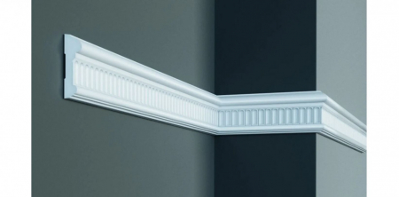Produse - Brau decorativ din poliuretan Flexibil CR736F - 8.2x2.7x200 cm