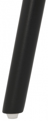 Masa inalta rotunda bar Amos 60x60x110 cm, MDF negru, design scandinav, picioare negre, BT00340BLBL - Kokoon [7]