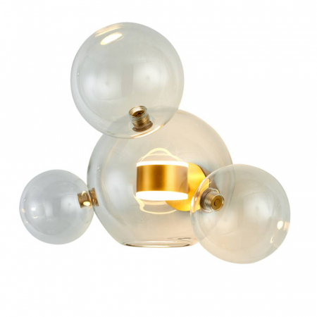 Lichidare stoc - BUBBLES ST-0801W-3+1 lampă de perete aurie Step In Design