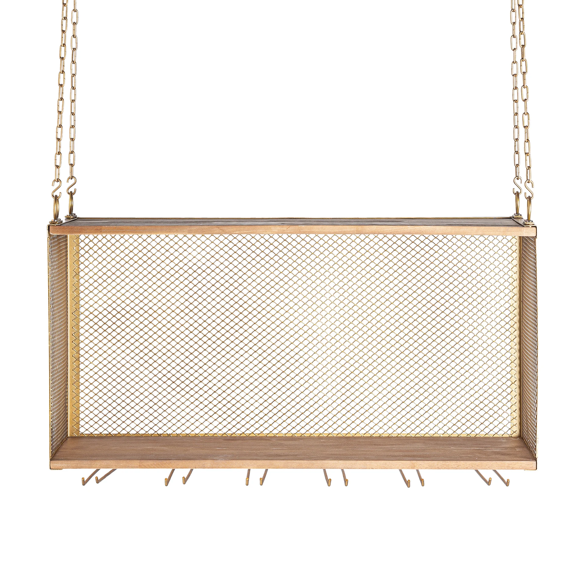 Bufet de Bar Alleghe, Auriu, 80x35x50 cm, Stil Art Deco - VicalHome 33749 [5]