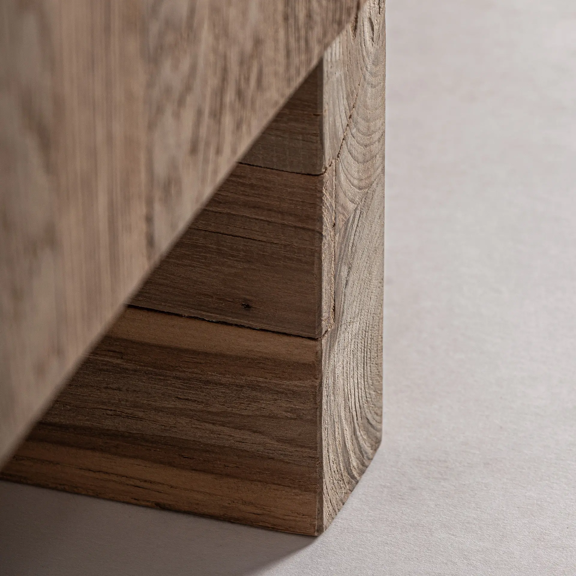 Bufet Sukt 220x45x60 cm, Lemn de Teak Reciclat Maro - VicalHome VicalHome 38542 [5]