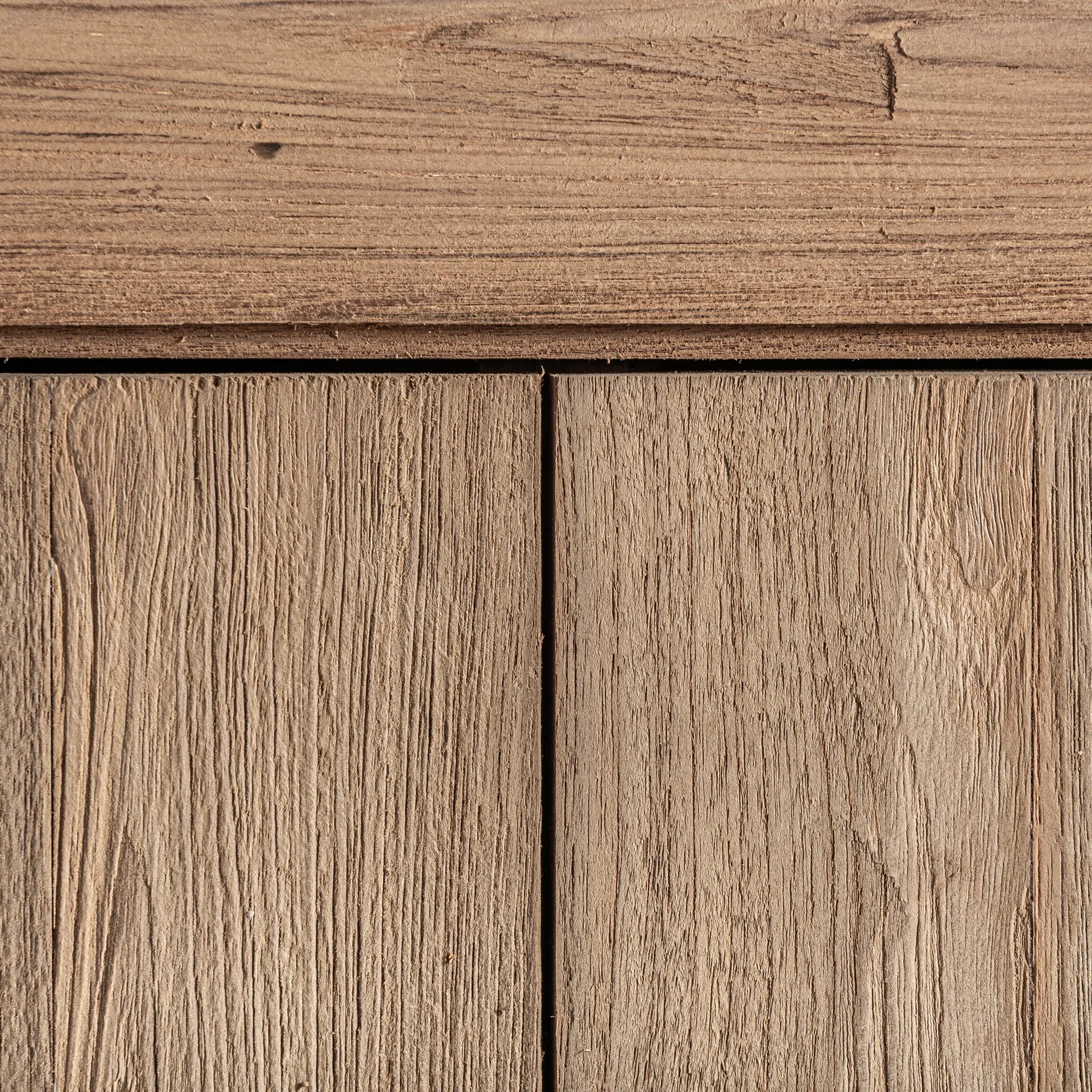 Bufet Sukt 220x45x60 cm, Lemn de Teak Reciclat Maro - VicalHome VicalHome 38542 [4]