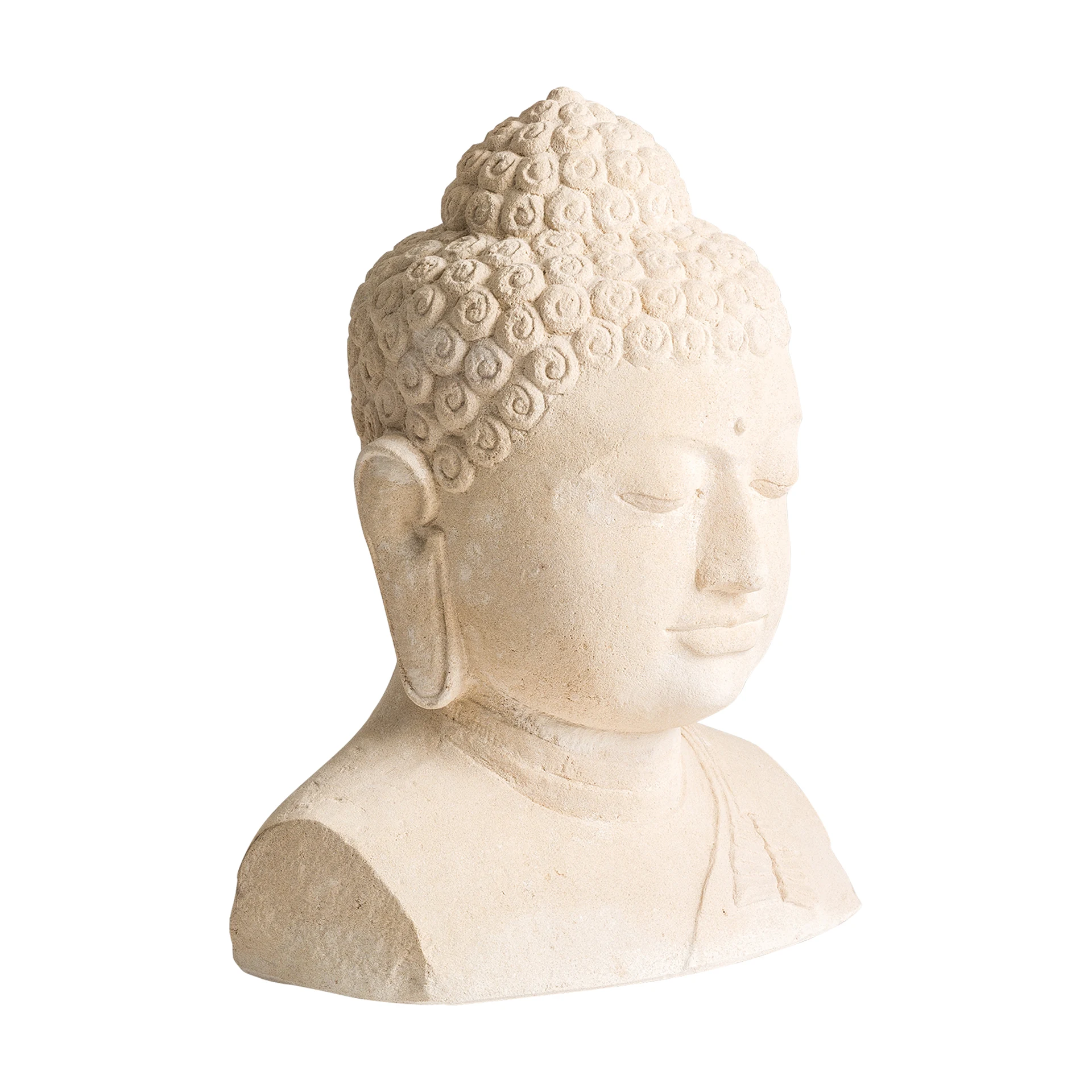 Sculptura Decorativa din Beton, Alb-crem, 53x40x70 cm - VicalHome 25675 [5]