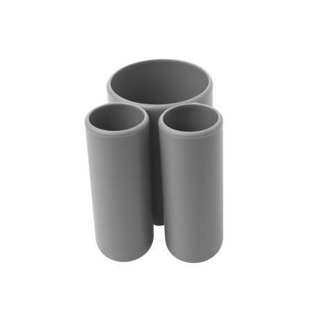 Produse - Cană pentru Periuțe de Dinți Touch 8x9x10 cm, Plastic - Umbra