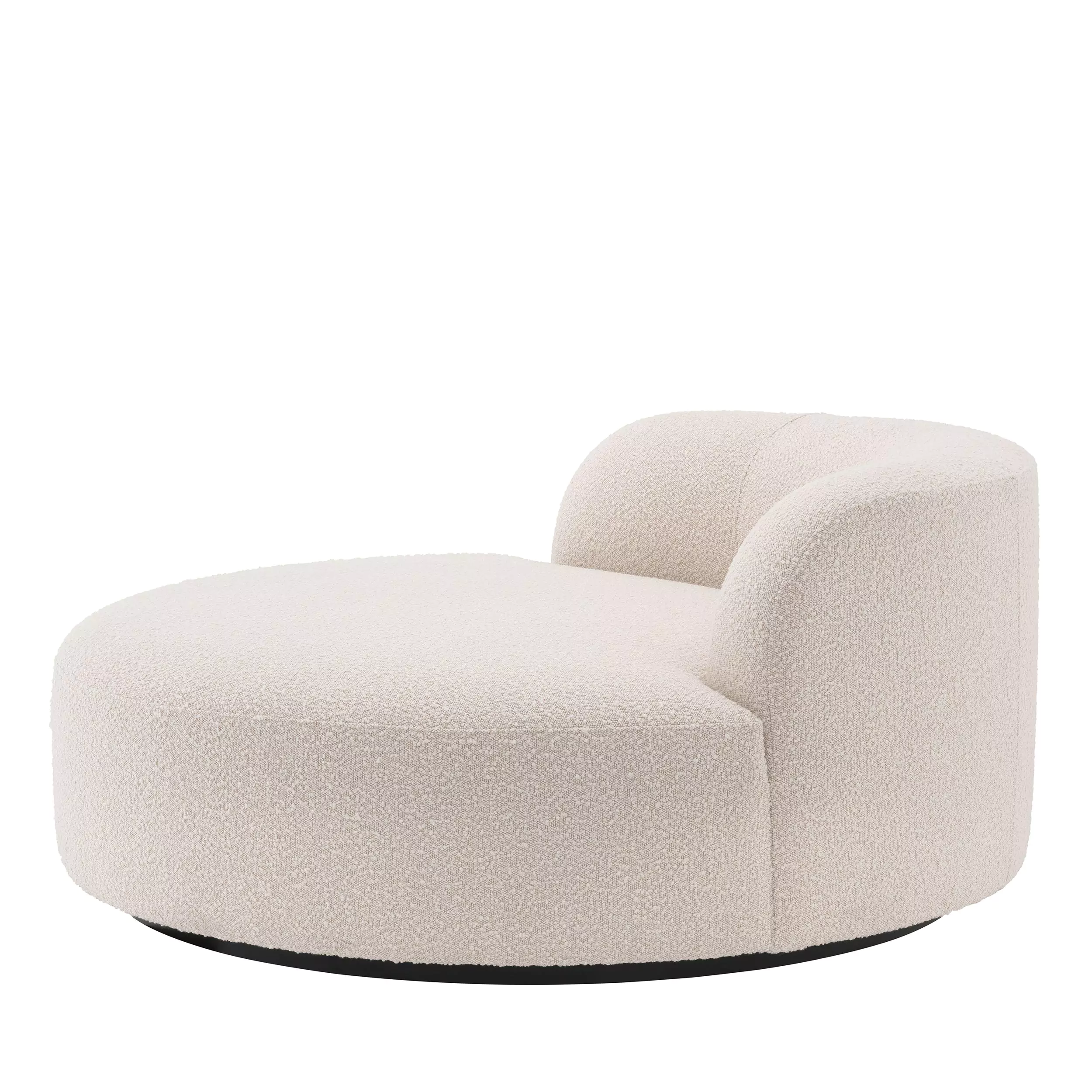   Canapea Björn rotundă bouclé crem 115177 EICHHOLTZ [3]