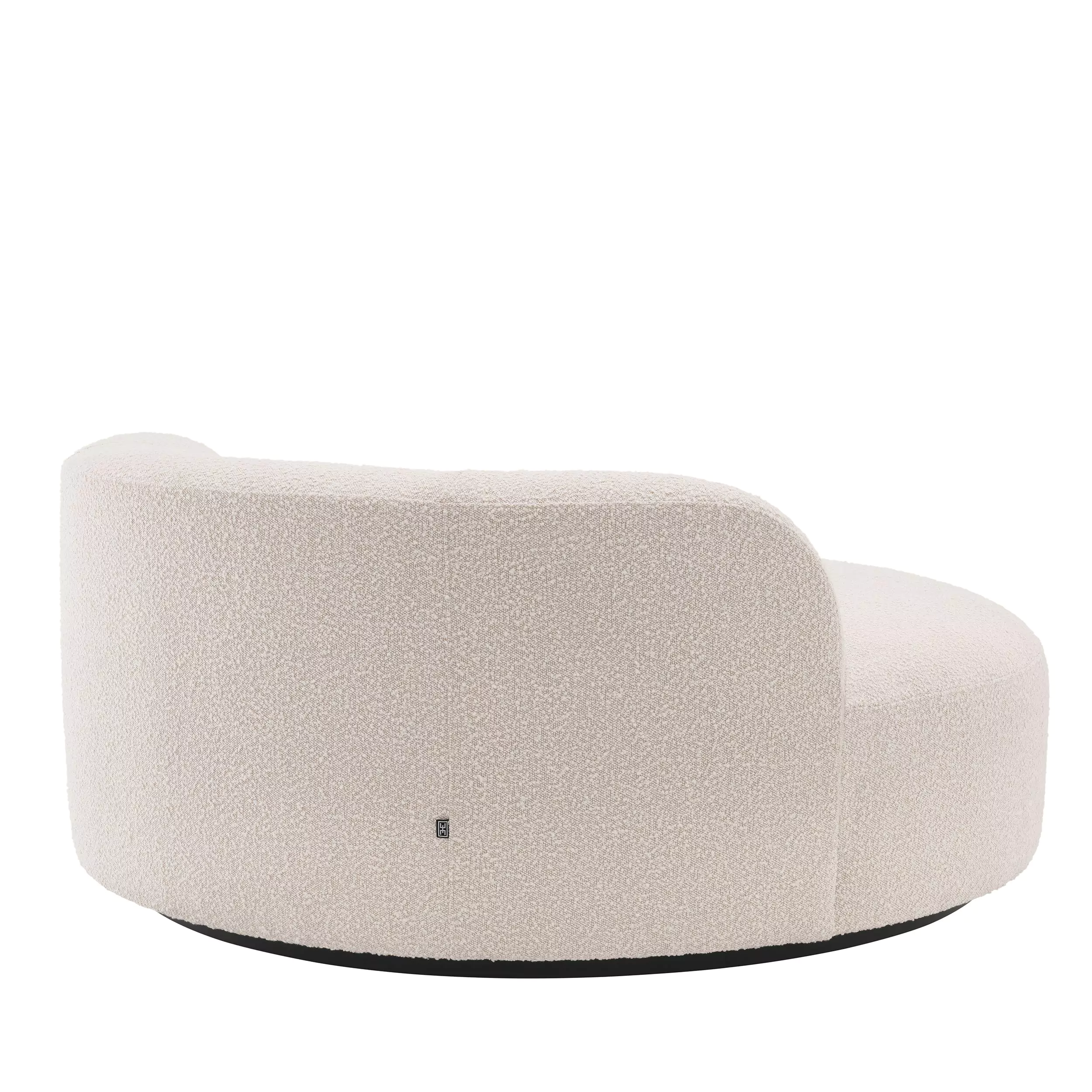   Canapea Björn rotundă bouclé crem 115177 EICHHOLTZ [2]