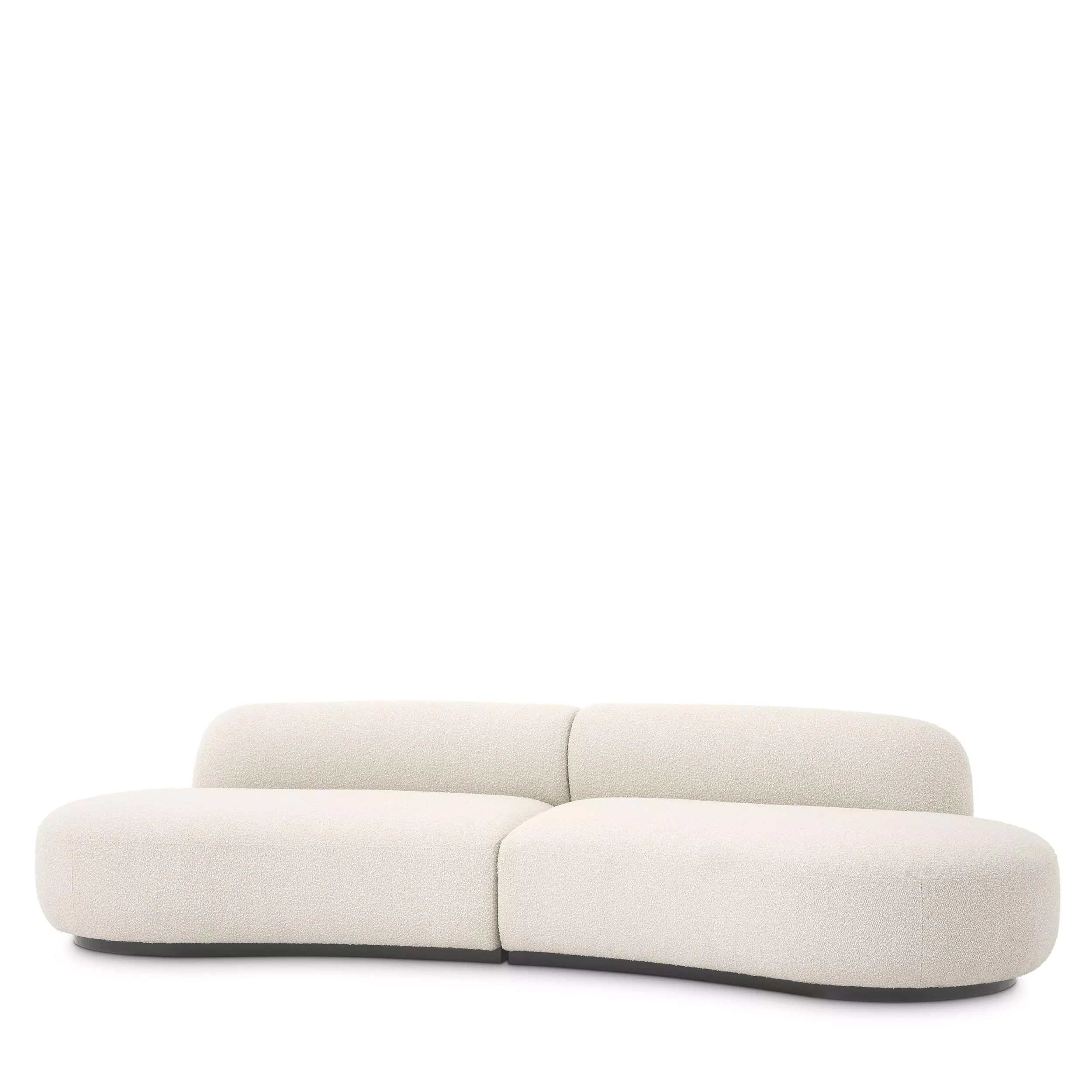 Canapele -   Canapea Björn S bouclé crem 114297 EICHHOLTZ