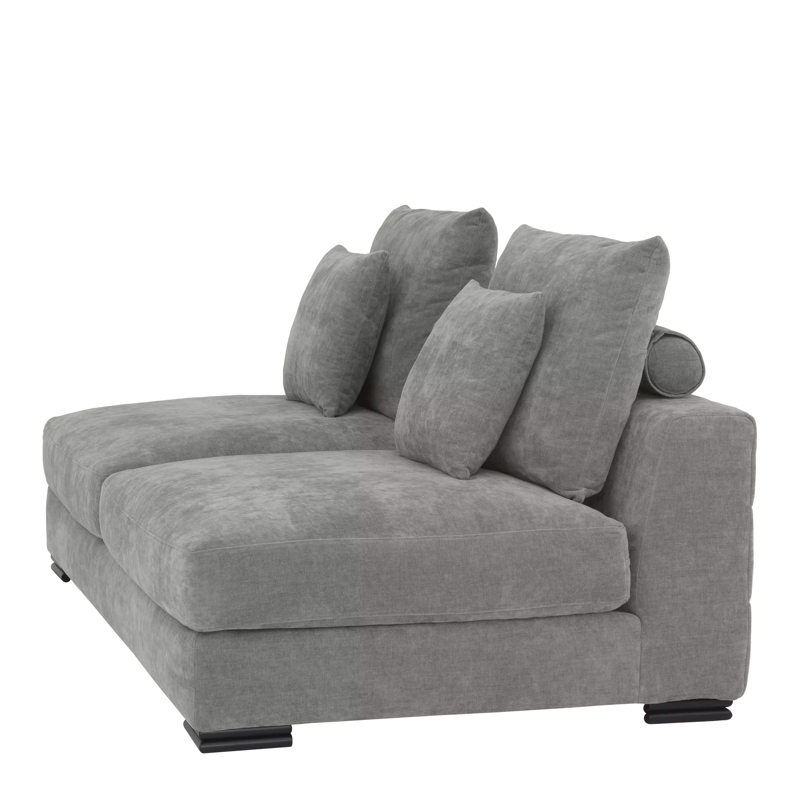   Canapea modulară Clifford gri clar - 2 locuri 114341 EICHHOLTZ [3]