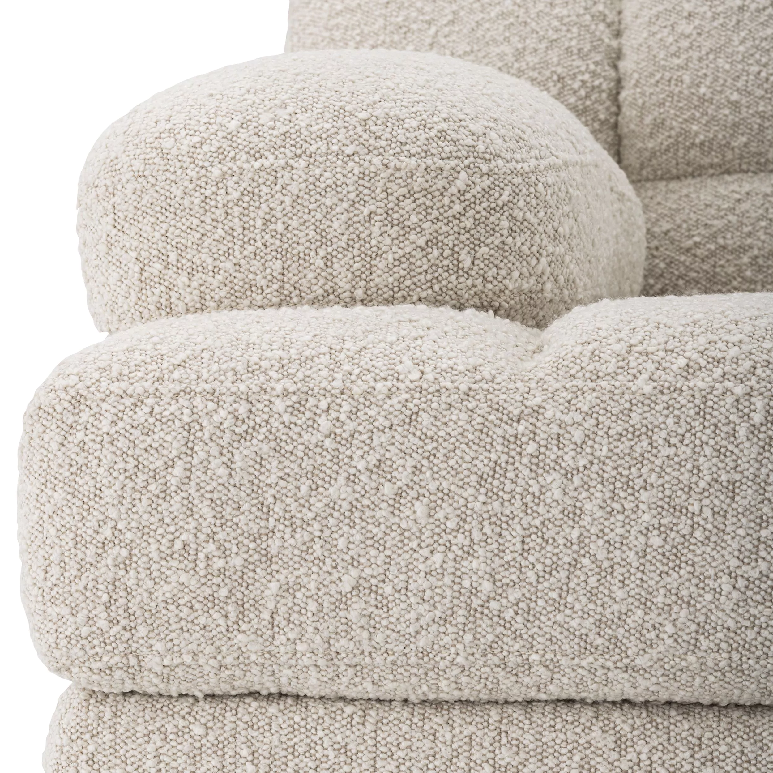   Canapea modulară Dean bouclé crem - Stânga 115518 EICHHOLTZ [4]