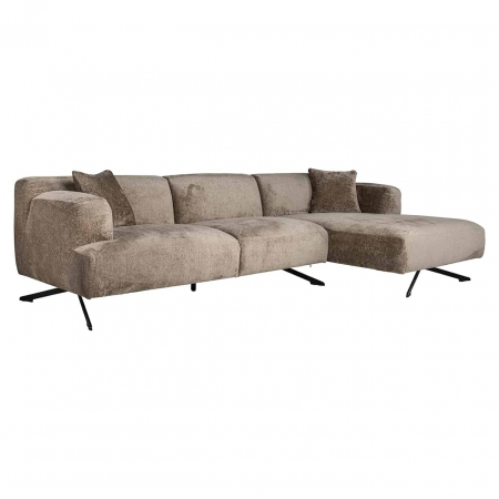 Produse - Canapea Donovan 3 locuri + lounge dreapta (Bergen 104 taupe chenille), S5139 TAUPE CHENILLE - Richmond Interiors