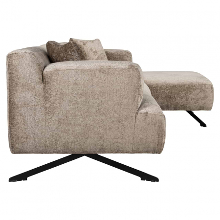 Canapea Donovan 3 locuri + lounge dreapta (Bergen 104 taupe chenille), S5139 TAUPE CHENILLE - Richmond Interiors [1]