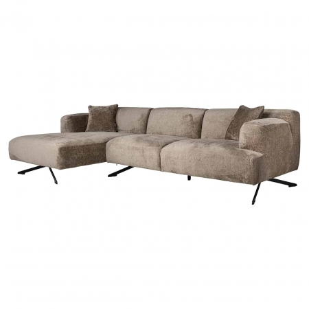 Produse - Canapea Donovan 3 locuri + lounge stânga (Bergen 104 taupe chenille), S5138 TAUPE CHENILLE - Richmond Interiors