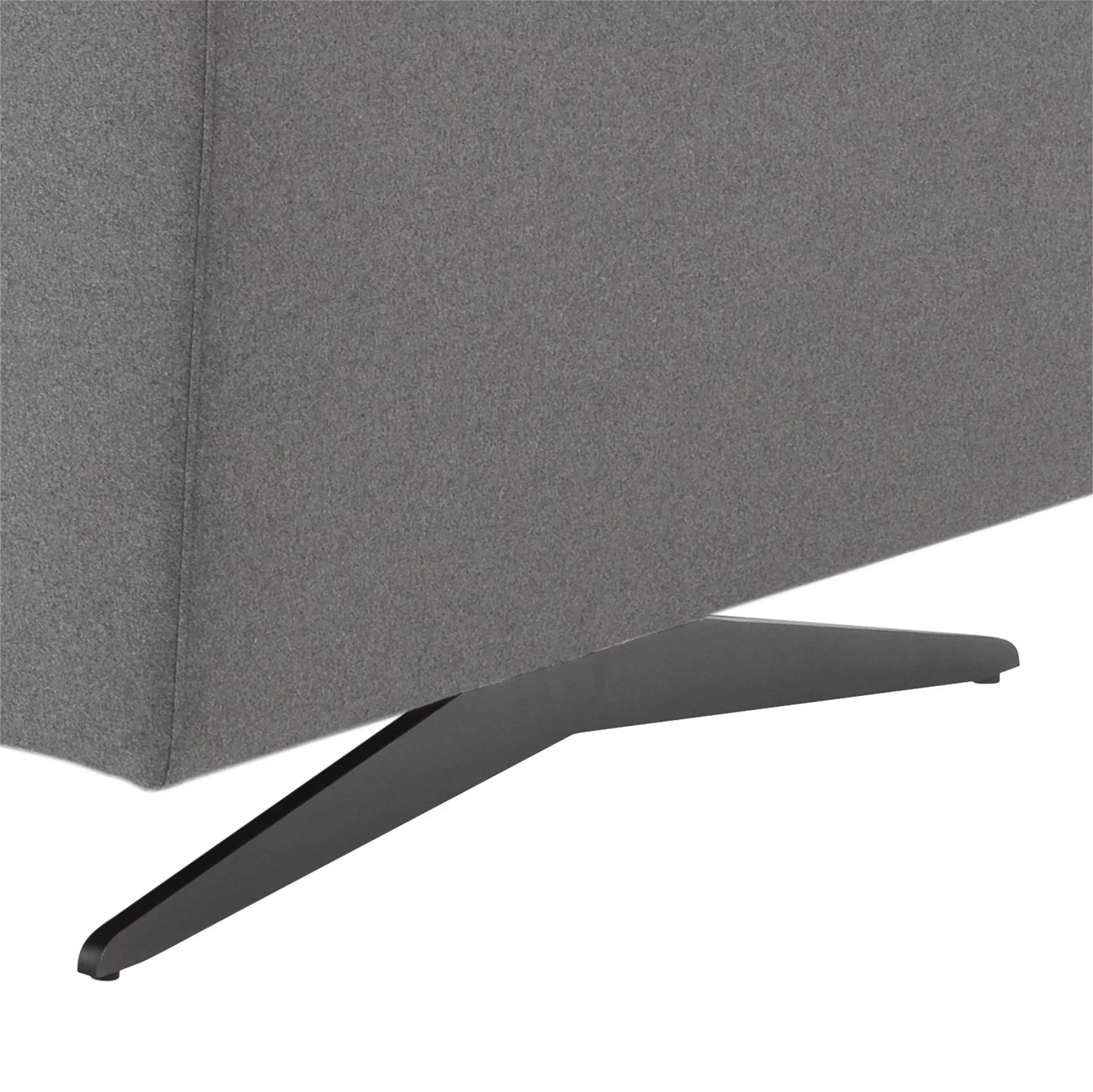 Canapea Endless, Gri/ Nisip/ Alb 340x292xh64 cm, picioare negre, cu lemn de pin si arcuri metalice | Eichholtz - 114824 [12]