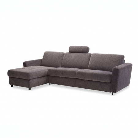 Canapele - Canapea extensibila cu lounger Olbia 250/270/290x170 cm, tapiterie personalizabila , OLBIA CORNER 248 ST A1 - Gala Collezione
