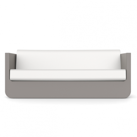 Canapele pentru gradina - Canapea exterior iluminare LED Ulm 200x82x72 cm, rasina din polietilena, design modern, 54135 - Vondom