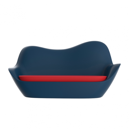 Canapele pentru gradina - Canapea moderna exterior iluminare LED Sabinas 206x91x104 cm, polipropilena, diverse culori, 45009 - Vondom