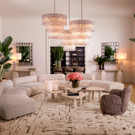   Canapea modulară Grand Avenue creststone bej - Mijloc 118853 EICHHOLTZ [1]