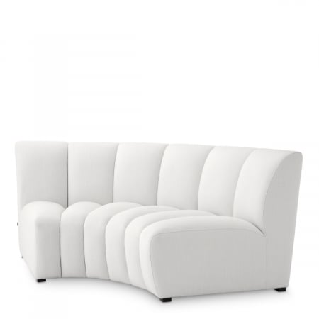 Produse -   Canapea modulară Lando colț Avalon alb 115097 EICHHOLTZ