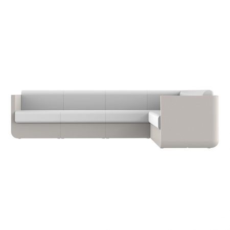 Canapele grădină - Canapea modulara premium Ulm pentru exterior, 314x164 cm, ULM MODULAR - Vondom