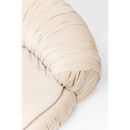 Canapea Perugia 195x119x65 cm, Catifea Țesătură Bej - Kare Design [2]
