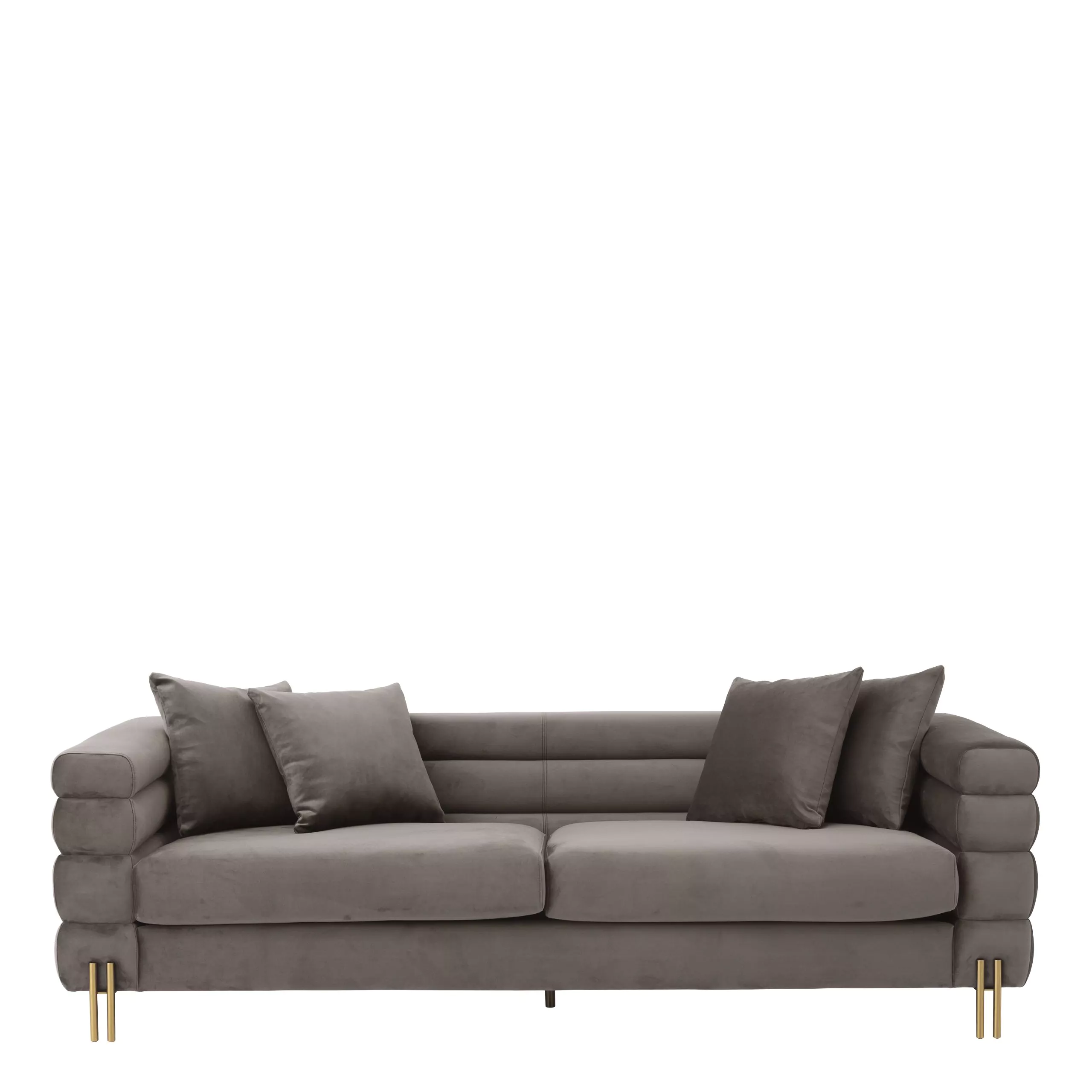   Canapea York din catifea gri savona 114343 EICHHOLTZ [2]