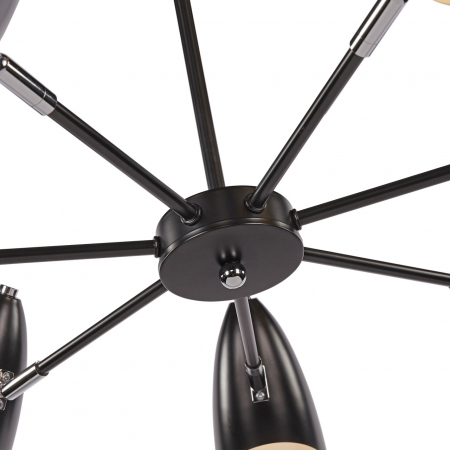 Candelabru Aida MOD033PL-07B, 7xE14, neagra, IP20, Maytoni [4]