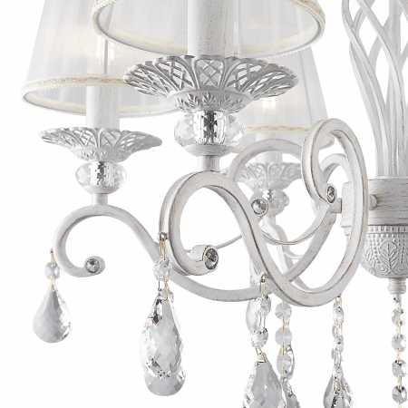 Candelabru Grace ARM247-06-G, 6xE14, alb+auriu, IP20, Maytoni [3]